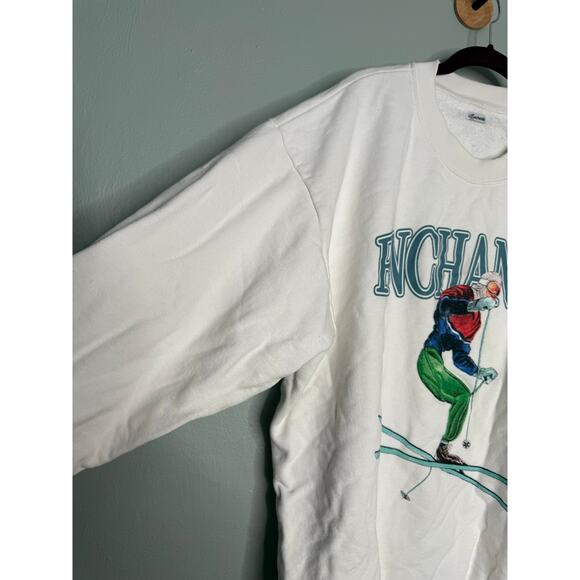 Enchante Vintage Ski Crewneck White - Picture 8 of 10